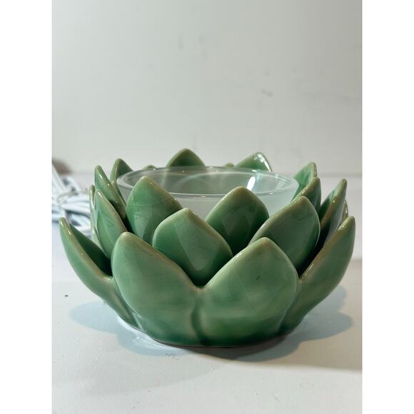 Desert Bloom Element Succulent Scentsy Warmer ~ NEW In Box - Retired Warmer - Picture 1 of 8